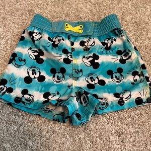 Disney Boy’s Mickey Swim Trunks I Size 3 EUC